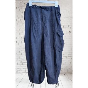 Urban Outfitters Strappy Cargo Pants Gray/Soft Black Size XS